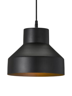 Solo taklampa matt svart 26 cm