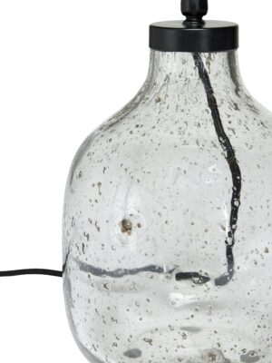Groove lampfot klarglas30 cm
