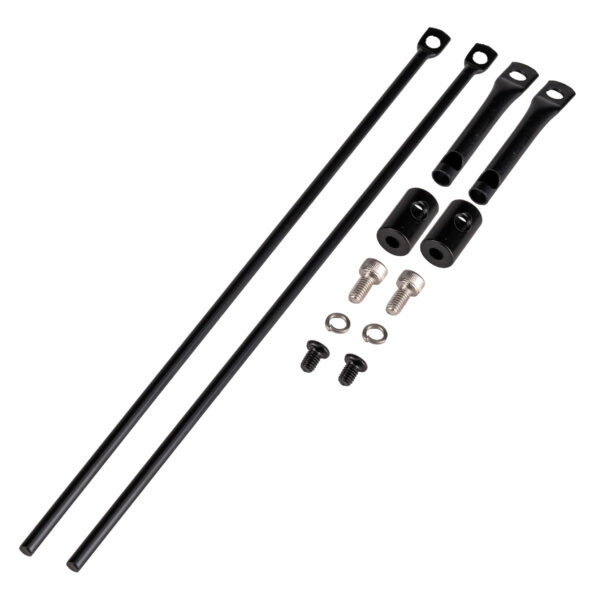 Runda stabiliseringsstag till extraljus M4 270 mm 2-pack