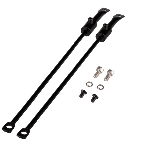 Runda stabiliseringsstag till extraljus M4 270 mm 2-pack