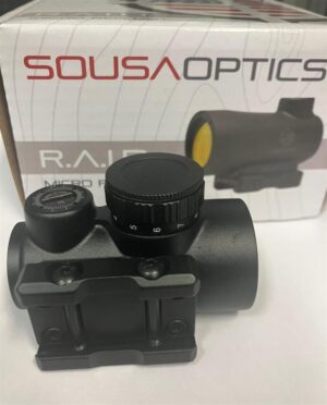 SOUSA Optics R.A.I.D. Micro rödpunktsikte – 25 mm, 2 MOA