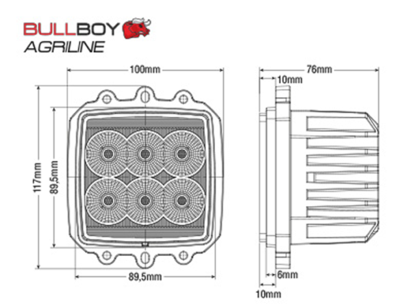 BullBoy Agriline Valtra 60W, DV