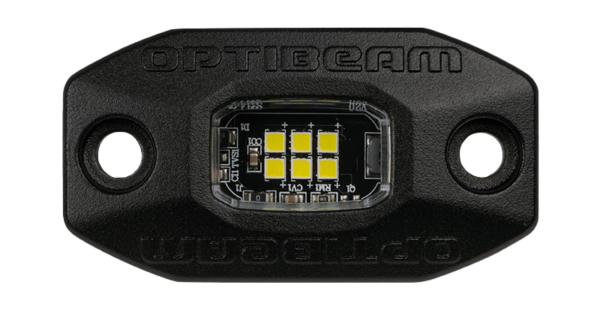 Optibeam Rock, rektangulär, arbetsljus, LED, DV