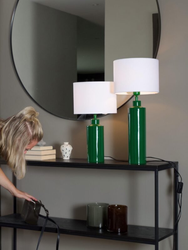 Solo bordslampa Blank grön 46 cm