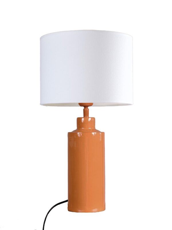 Solo bordslampa Blank orange 46 cm