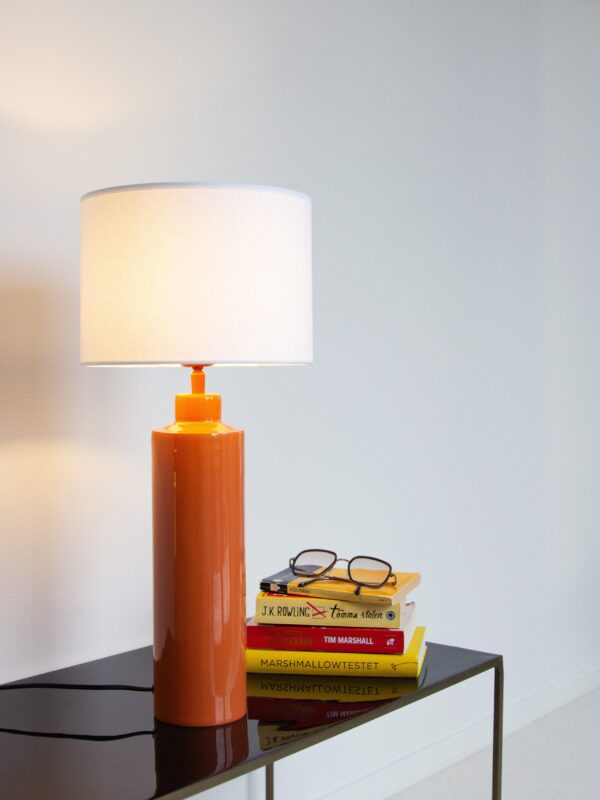 Solo bordslampa Blank orange 57 cm