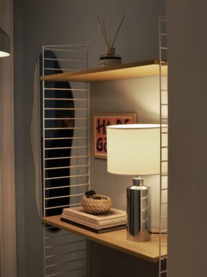 Solo bordslampa Krom 46 cm