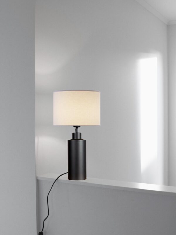 Solo bordslampa Matt svart 46 cm