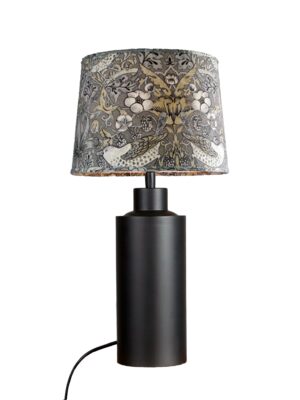 Solo bordslampa Matt svart 46 cm