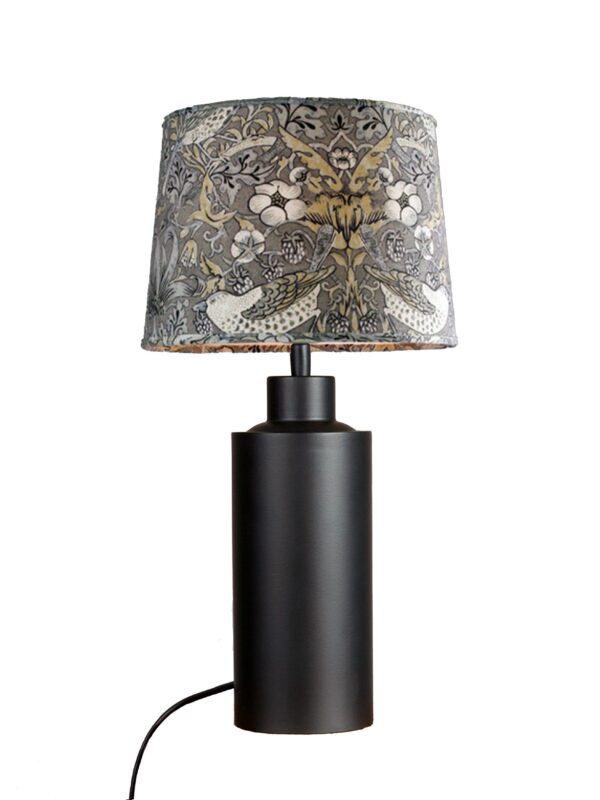 Solo bordslampa Matt svart 46 cm
