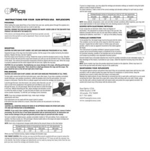 Sun Optics Hunter Plus II kikarsikte 2,5×20 – BDC