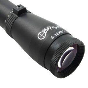 Sun Optics Tactical kikarsikte 8–32×50 – Mil-Dot, 30 mm tub