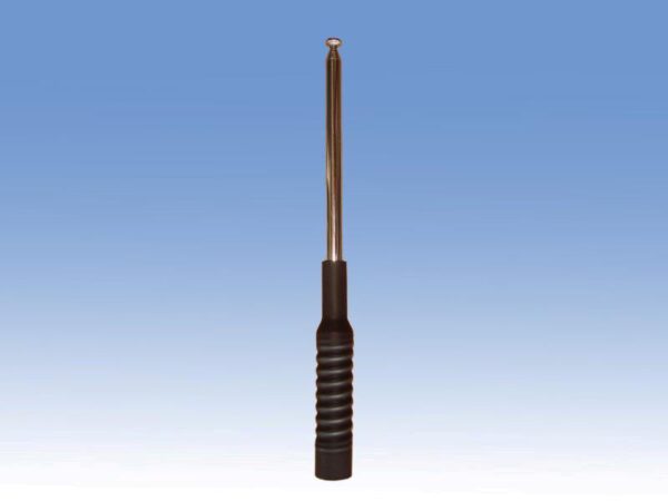 Teleskopantenn 155 MHz med SMA hane – 60 cm, krom