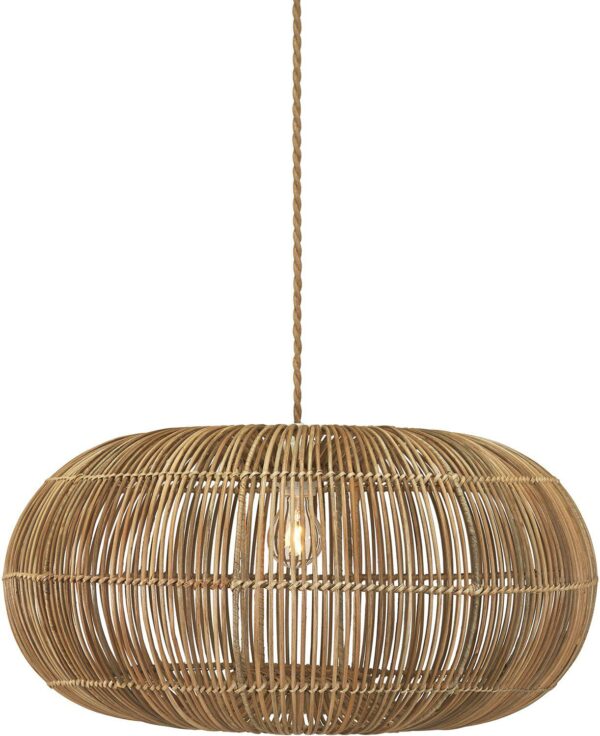 Zuri taklampa Natur 61 cm