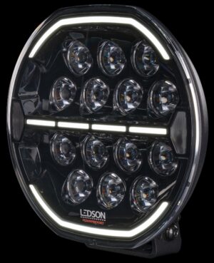 Ledson Herox9+ Strobe LED-extraljus 9 tum PowerTouch