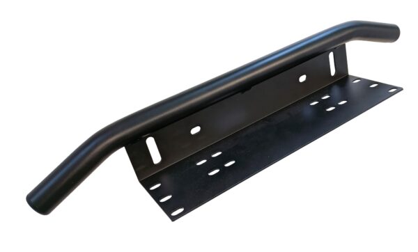 Unibar för två extraljus eller LED-ramp svart aluminium