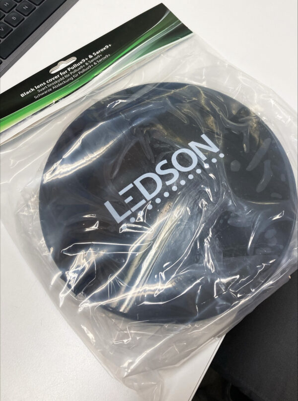 Linsskydd för Ledson Pollux9+ och Sarox9+ – svart
