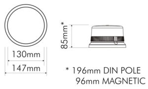 FlexiLed, Blå, Plan, TA2, 24V