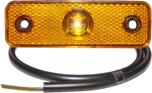 Sidomarkeringsljus PRO-REP, Gul, 12V – 95x7,5x31 mm