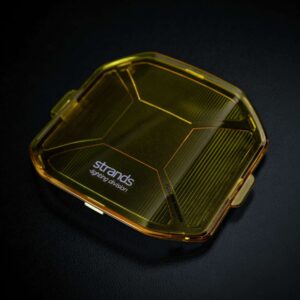 SIBERIA X extraljus 4", vit/orange pos., Hello Funk., DT-4pin