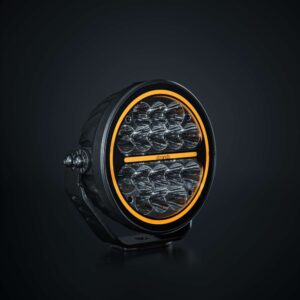 SIBERIA XPA extraljus 7", vit/orange pos., Hello Funk., DT-4pin