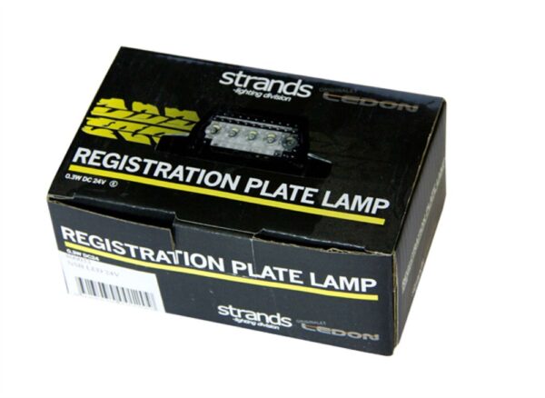 Strands IZE nummerskyltsbelysning, 4 LED, 24 V