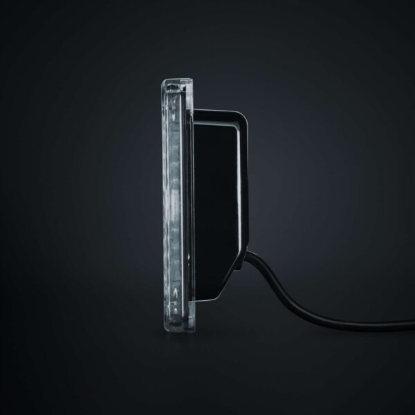 IZE LED 3 funk. bakljus square, Bak/Broms/Blinker, 24V