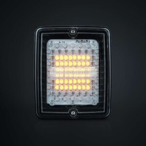 IZE LED 3 funk. bakljus square, Bak/Broms/Blinker, 24V