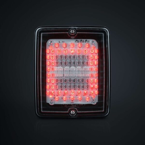 IZE LED 3 funk. bakljus square, Bak/Broms/Blinker, 24V
