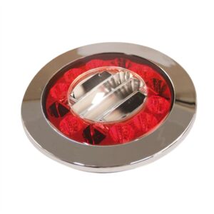 Red Eye 3 funk. bakljus rund, Bak/Broms/Blinker, 2,5m kabel