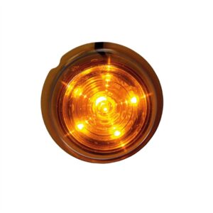 Strands VIKING sidomarkeringsljus, 6 LED, orange lins, 0,5 m kabel