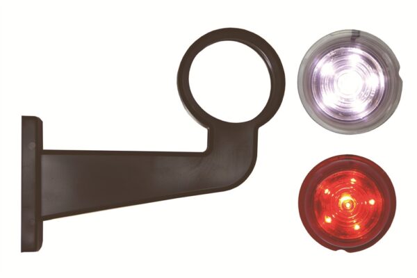 Strands VIKING gummiarm lång fram/bak positionsljus, 5m kabel