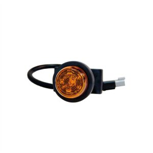 Strands Sidomarkering med gummiarm kona, 10-32V, 0,7m kabel