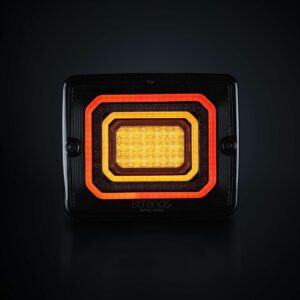 FOR9T ILLUSION bakljus, Horisontell/vertikal, Bak/Broms/Blinker