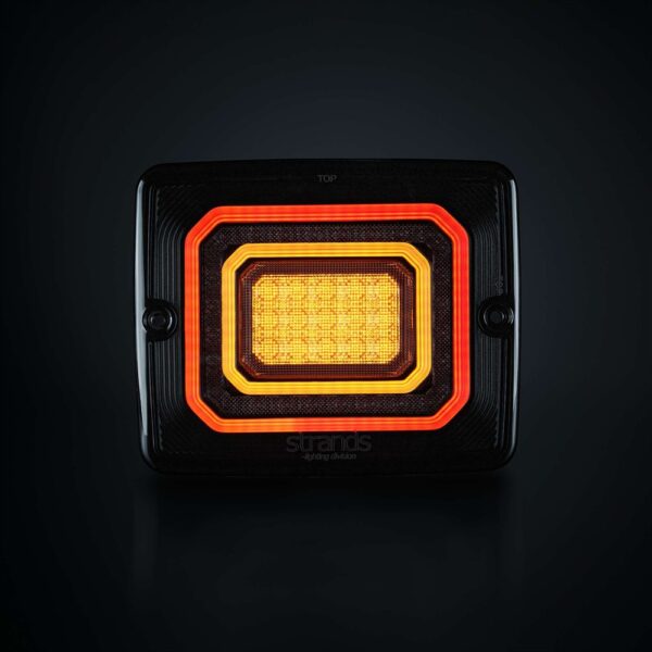 FOR9T ILLUSION bakljus, Horisontell/vertikal, Bak/Broms/Blinker