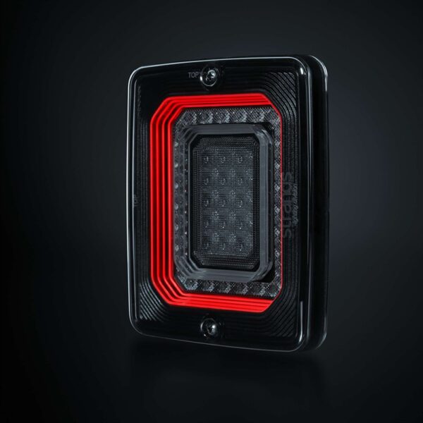 FOR9T ILLUSION bakljus, Horisontell/vertikal, Bak/Broms/Blinker