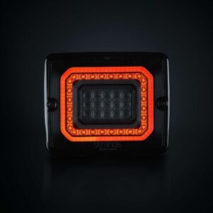 FOR9T ILLUSION bakljus, Horisontell/vertikal, Bak/Broms/Blinker