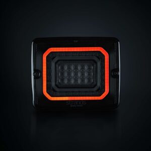 FOR9T ILLUSION bakljus, Horisontell/vertikal, Bak/Broms/Blinker