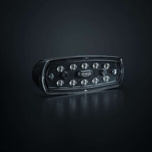 Nuuk E-Line Black R 13W, backljus, Flood, DT