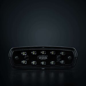 Nuuk E-Line Black R 13W, backljus, Flood, DT