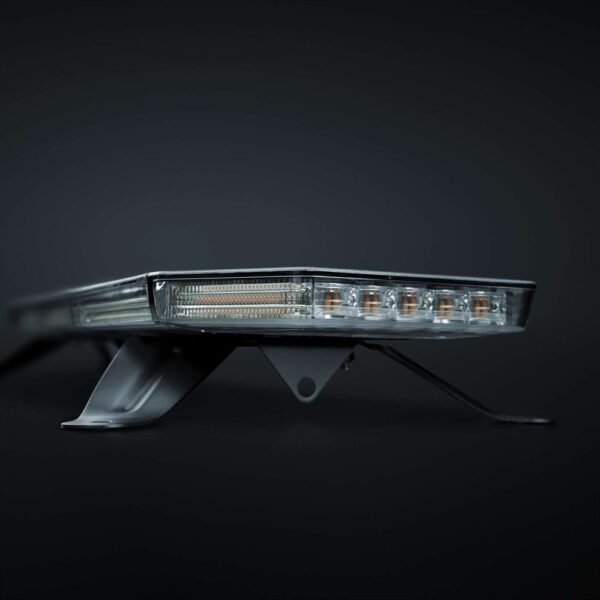 Monitum varningsljusramp LED 500mm, 10-32V, 11 blixtmönster, 4m kabel