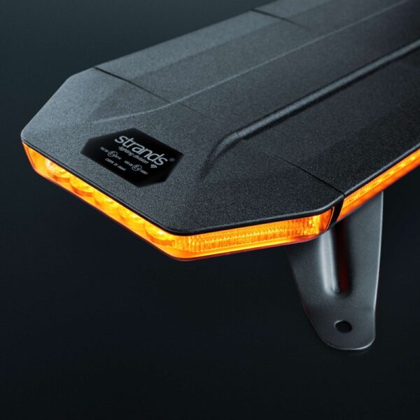 Monitum varningsljusramp LED 1800mm, 10-32V, 11 blixtmönster, 4m kabel