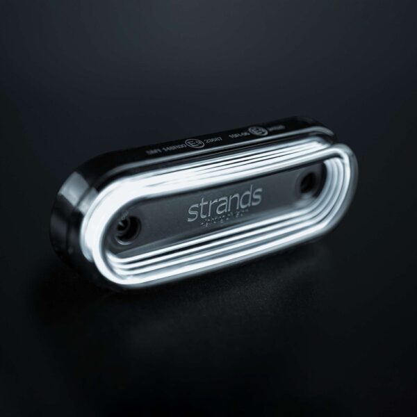 Strands FOR9T GRAVITY vitt positionsljus, 10-40V, 2,5m kabel, cc:75