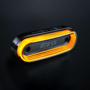 Strands FOR9T GRAVITY orange sidomarkering, 10-40V, 2,5m kabel, cc:75