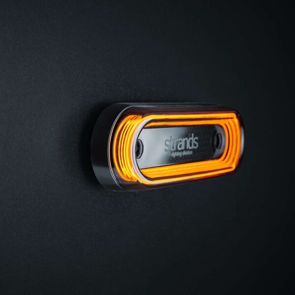 Strands FOR9T GRAVITY orange sidomarkering, 10-40V, 2,5m kabel, cc:75