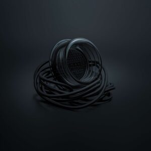 Strands FOR9T GEO rött positionsljus, 10-40V, 2,5m kabel