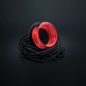 Strands FOR9T GEO rött positionsljus, 10-40V, 2,5m kabel
