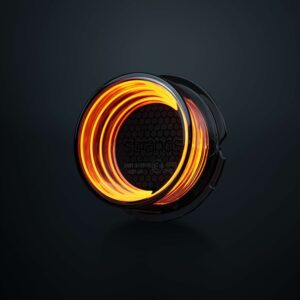 Strands FOR9T GEO orange sidomarkering, 10-40V, 2,5m kabel