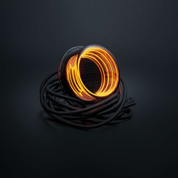 Strands FOR9T GEO orange sidomarkering, 10-40V, 2,5m kabel