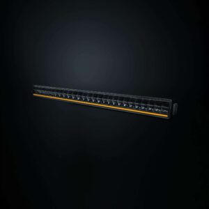 SKYLORD 30", E-godkänd, inbyggt relä, vit/orange DRL, DV